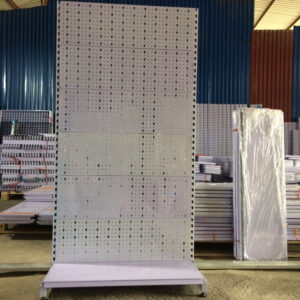 Shelves hanging accessories with corrugated iron